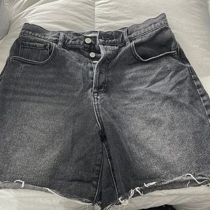 PacSun Black Cut Off Shorts
